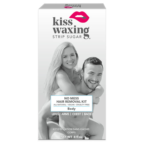 Kiss Waxing® Strip Sugar® Trial Hair Removal Kit