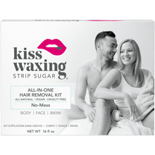 Load image into Gallery viewer, Products Kiss Waxing® Strip Sugar® All-in-1 Hair Removal Kit
