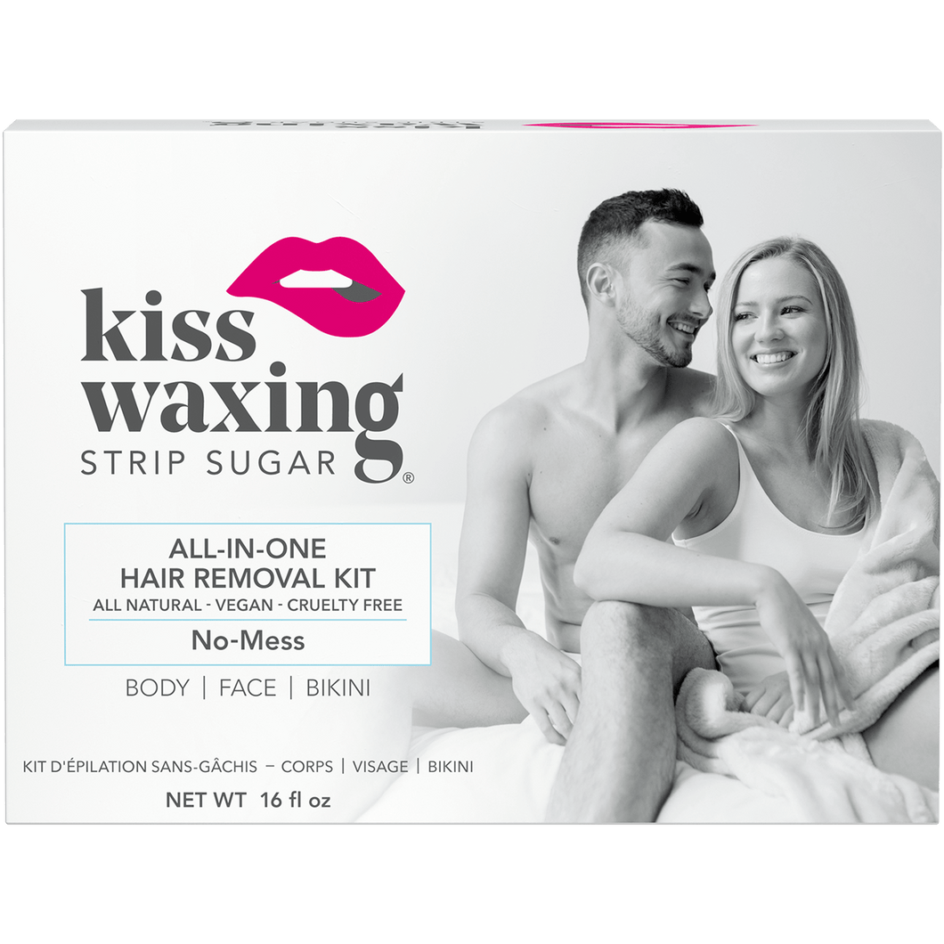 Products Kiss Waxing® Strip Sugar® All-in-1 Hair Removal Kit